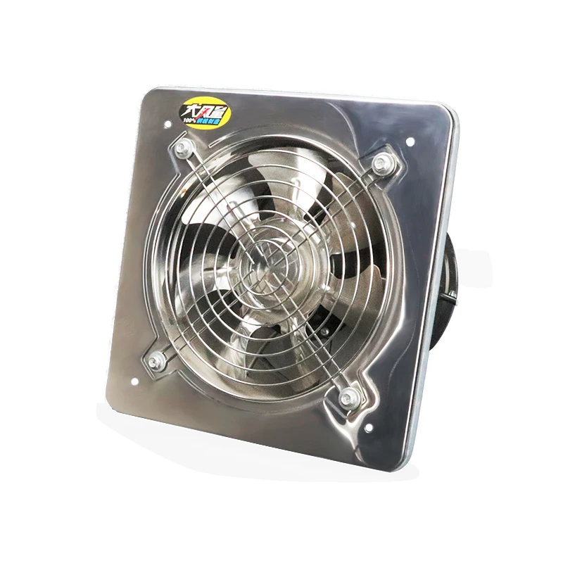 2022 Customization Powerful Exhaust Air Smoke Exchange Exhaust Fan Kitchen Bathroom Wall High-speed Axial Flow Ventilation Fan