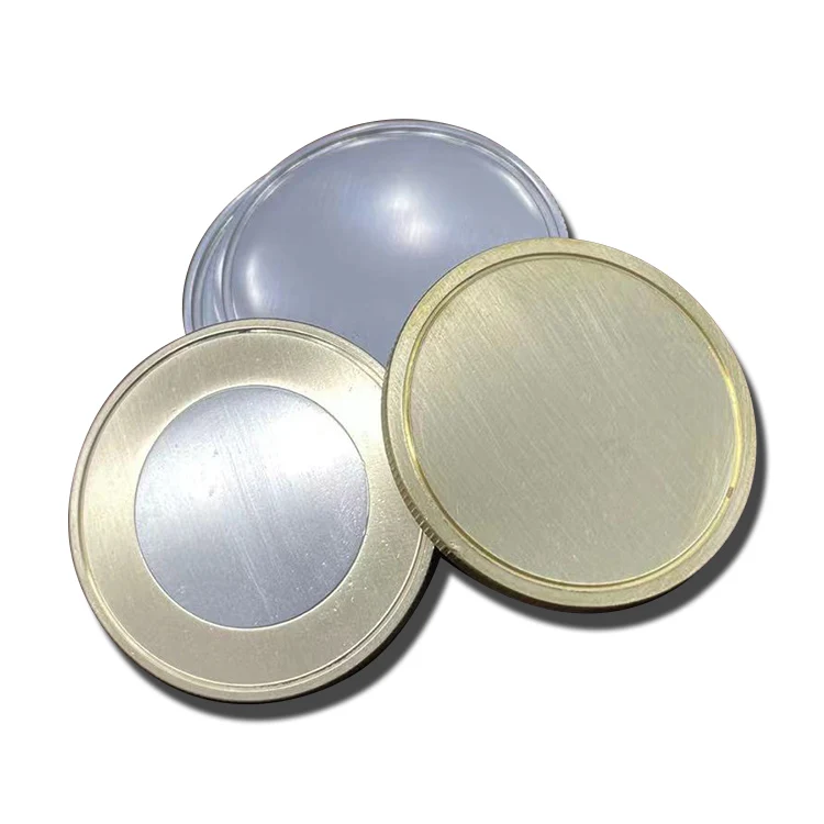 Wholesale 30mm 40mm 50mm Factory Custom Coin Banks Brass Copper Bronze Challenge Coin Blank Coins For Engraving