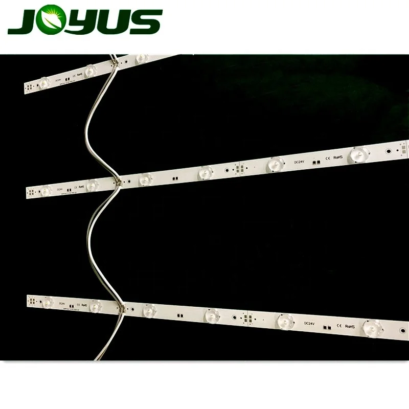 12 leds 3030 lattice rigid led strip for backlight kit signage outdoor 24v exhibition led light box white 6000k