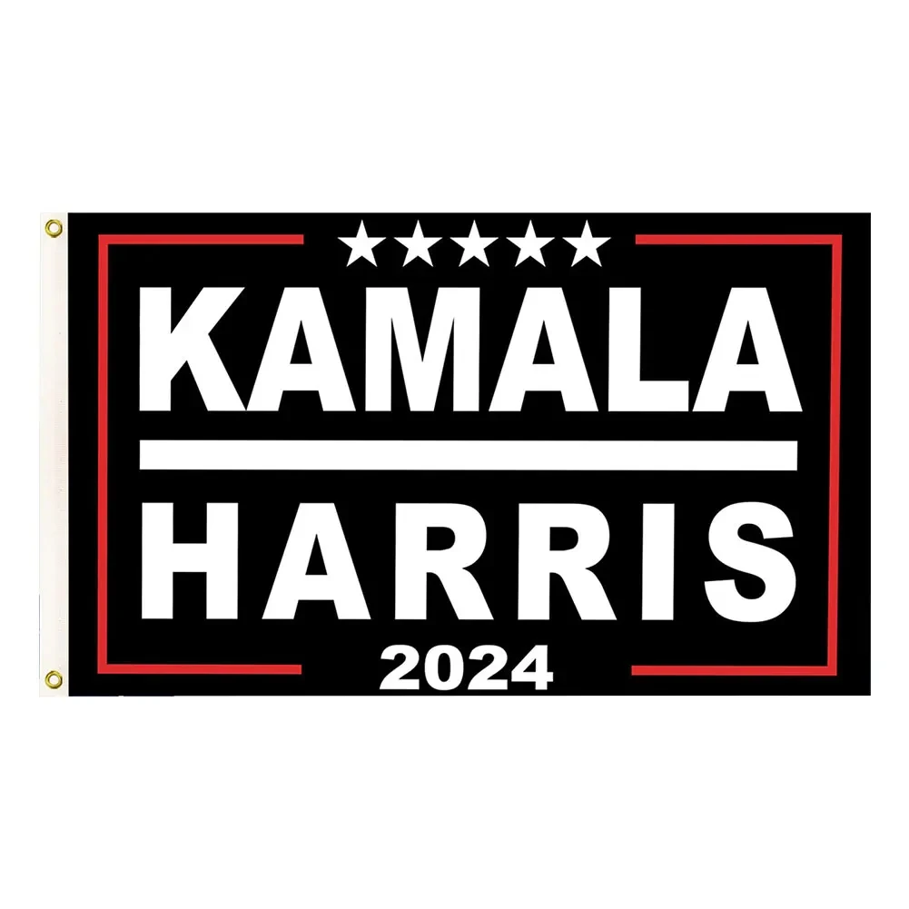 Flagnshow 2024 American Presidential Election flag 3x5ft for the people Save democracy custom kamala harris flag