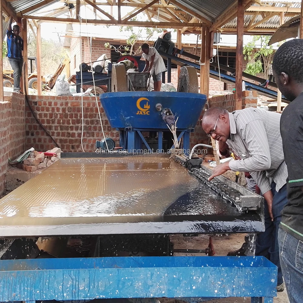 6S Vibrating Shaking Table for Gold Mining Process Plant