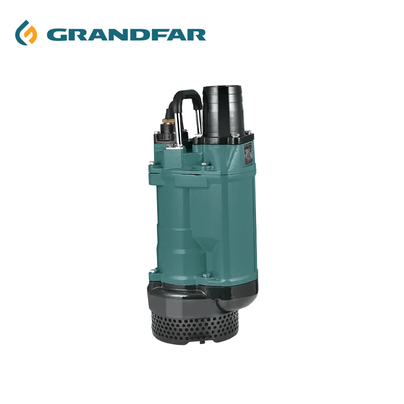 GRANDFAR KTZ Series High efficiency 2hp-20HP slurry pump semi-open in high chrome alloy impeller submersible pump