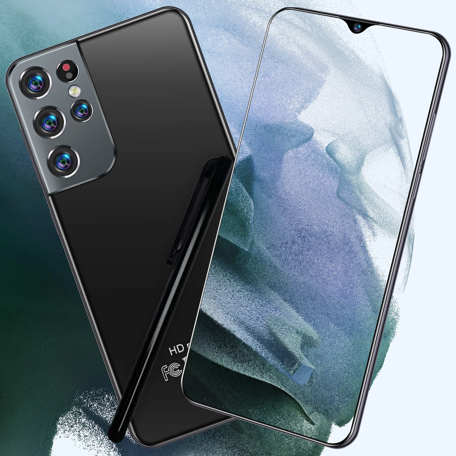 S21 ультра Горячая разблокировка оптом 16G + 518G 7,3 дюймов Android смартфон 4G 5g Sim-карты Smart Exprssvpn мобильный телефон