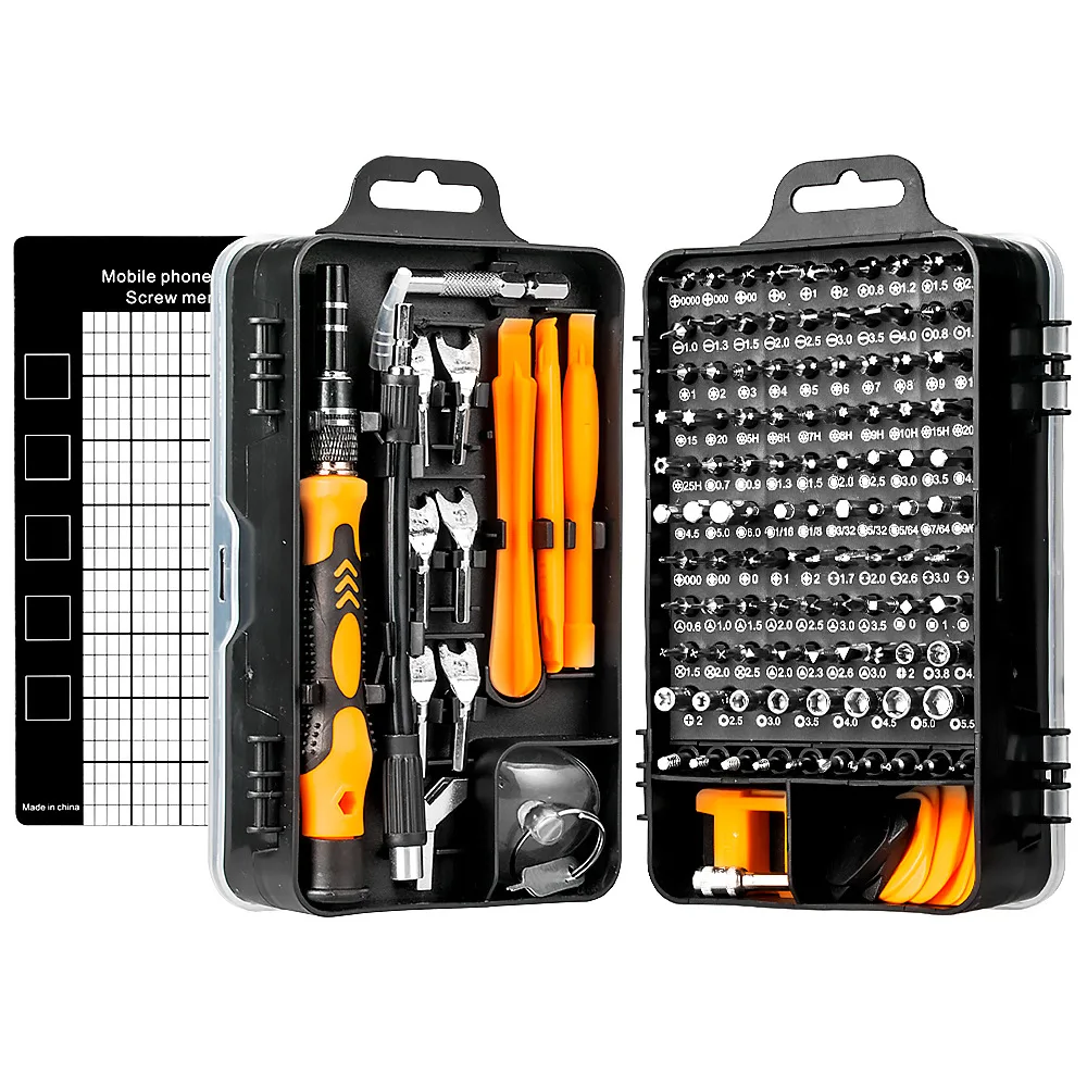 135 in 1 Professional Screwdriver Set  Laptop Computer Computer PC Mobile Phone Device  Repair Tool Kit