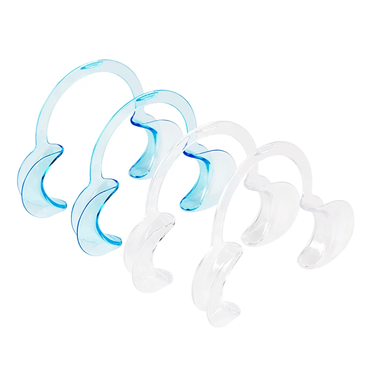 Clinic& Salon Use Multi Size C Shape Mouth Opener Teeth Whitening Dentist Silicone  Dental Cheek Retractors