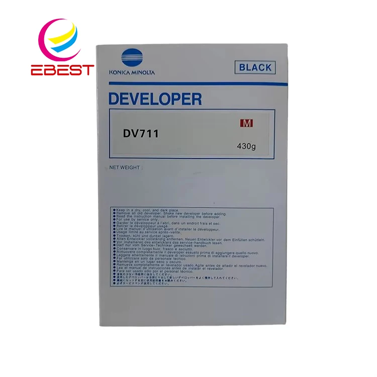 EBEST оригинальный разработчик DV711 для Konica Minolta Bizhub C451 C452 C552 C654 C754 порошок проявителя