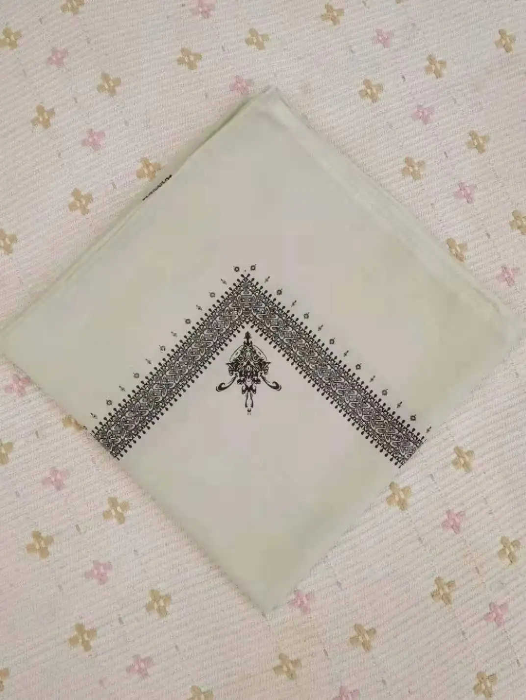 Wholesale Arabic men Scarf Muslim Islamic printed square omani masar scarf Men turban Praying Hat travel Head Scarf