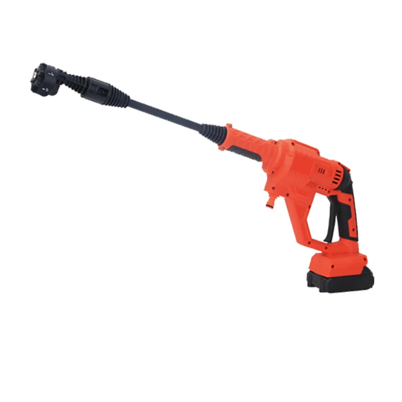 GOMAN New Household Wireless Car Wash Cleaner Portable Car Wash Gun High Pressure Washer with Foam Pot