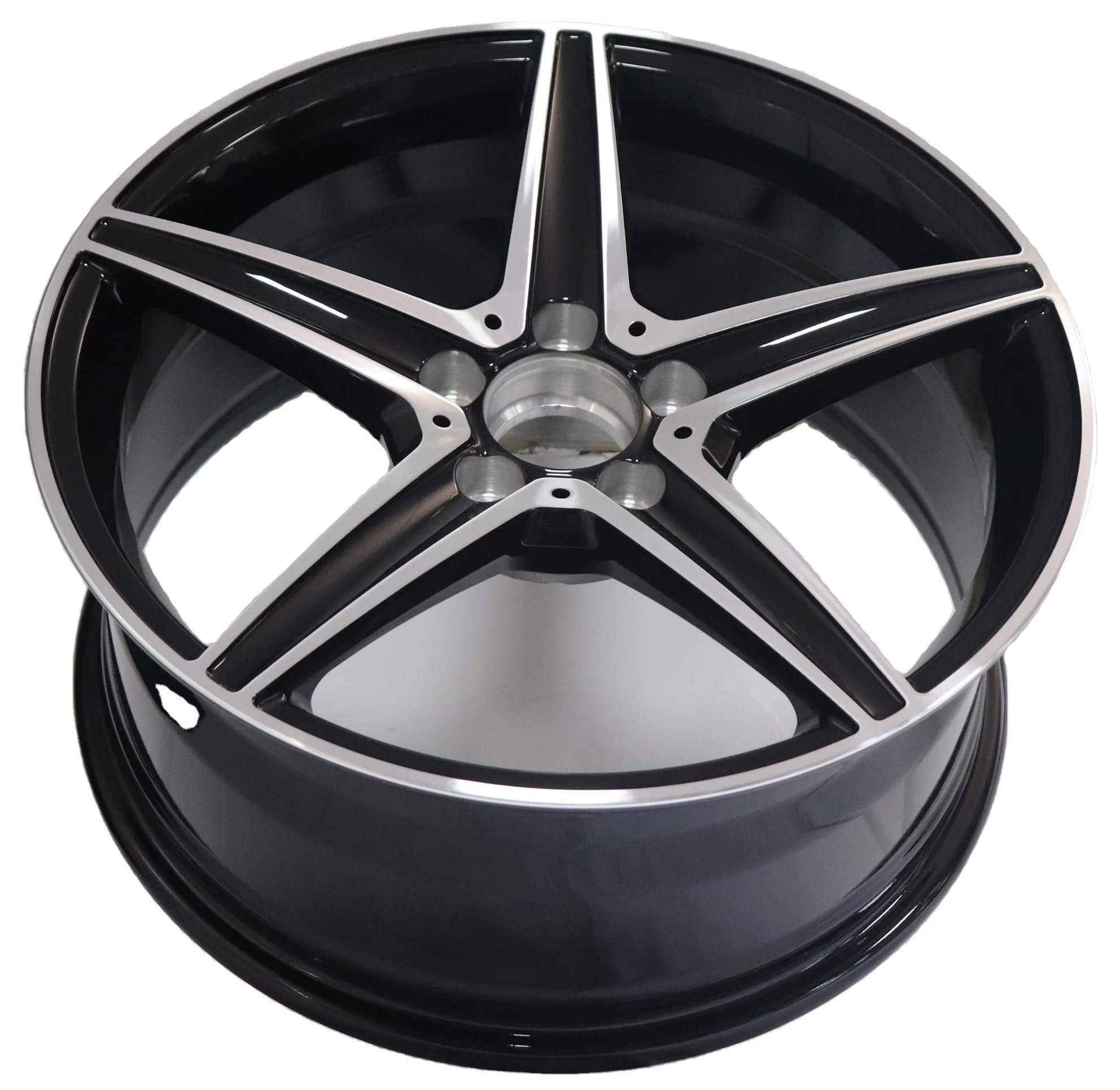 
 Классические пятиспицевые индивидуальные 6061 T6 Алюминиевые кованые колеса 5x120 5x130 PCD дизайн  