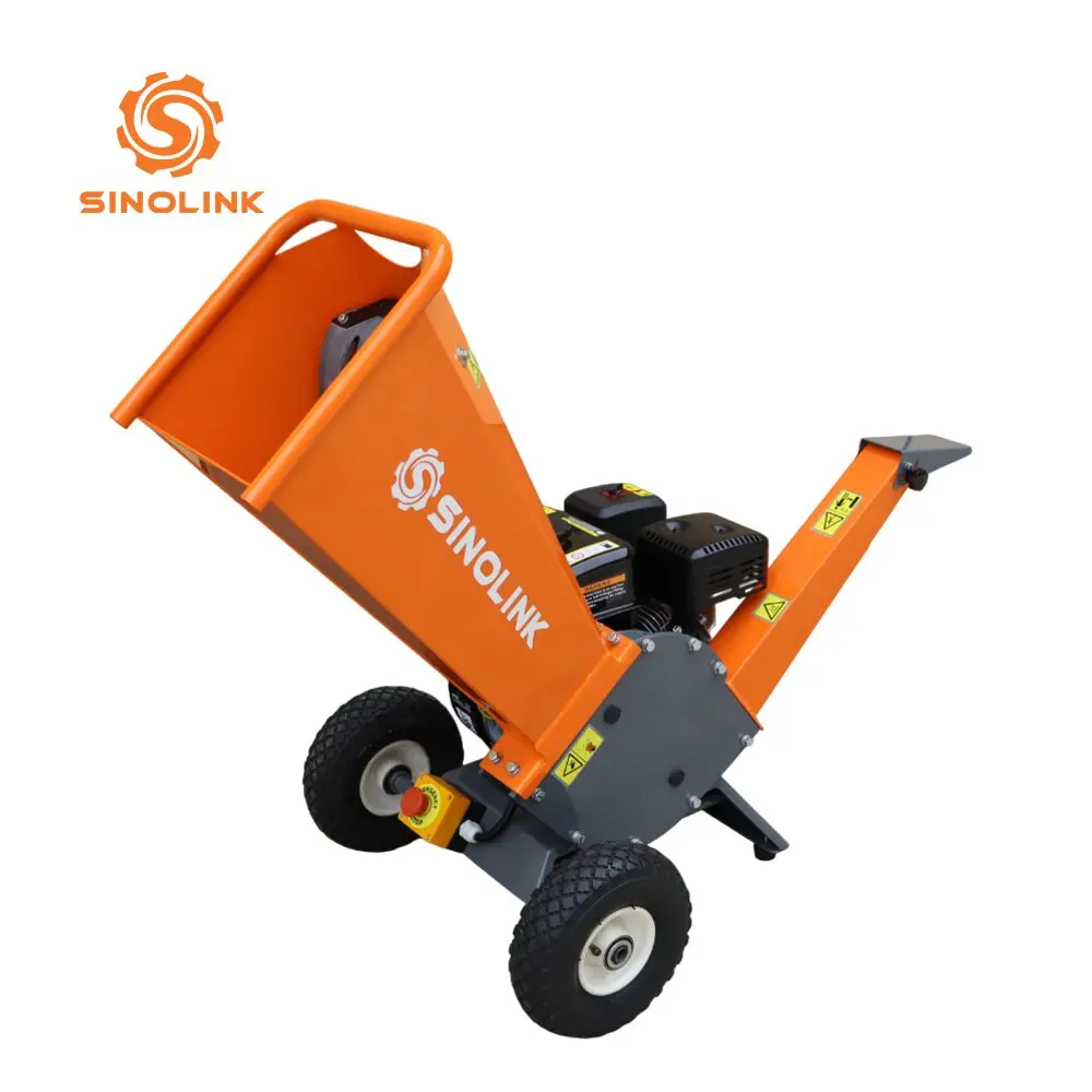 Tractive small forestry machinery wood crusher GS60