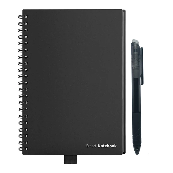 Waterproof Stone Paper A5 Rocketbook Fusion Smart Reusable Notebook with QR code