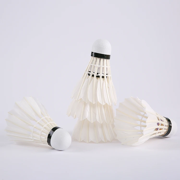 
Cheap Factory Price goose feather badminton shuttlecock 