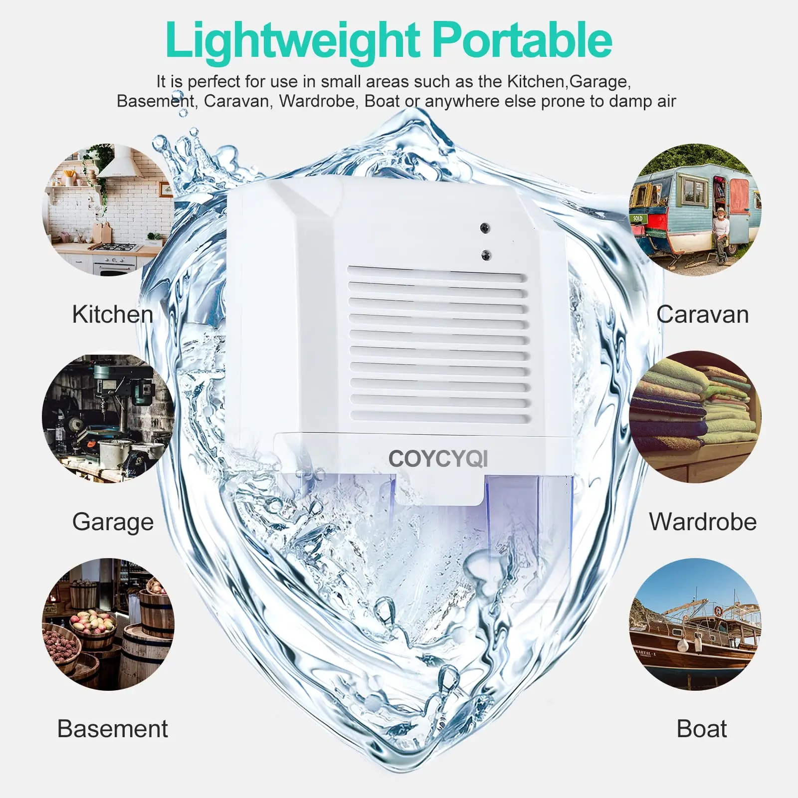 USB Semiconductor Peltier Technology Mini portable design air dehumidifier home 800ml mini dehumidifier home