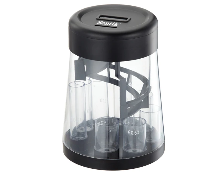 New design Dime wrappers saving bank currency counters coin acceptor with tubes