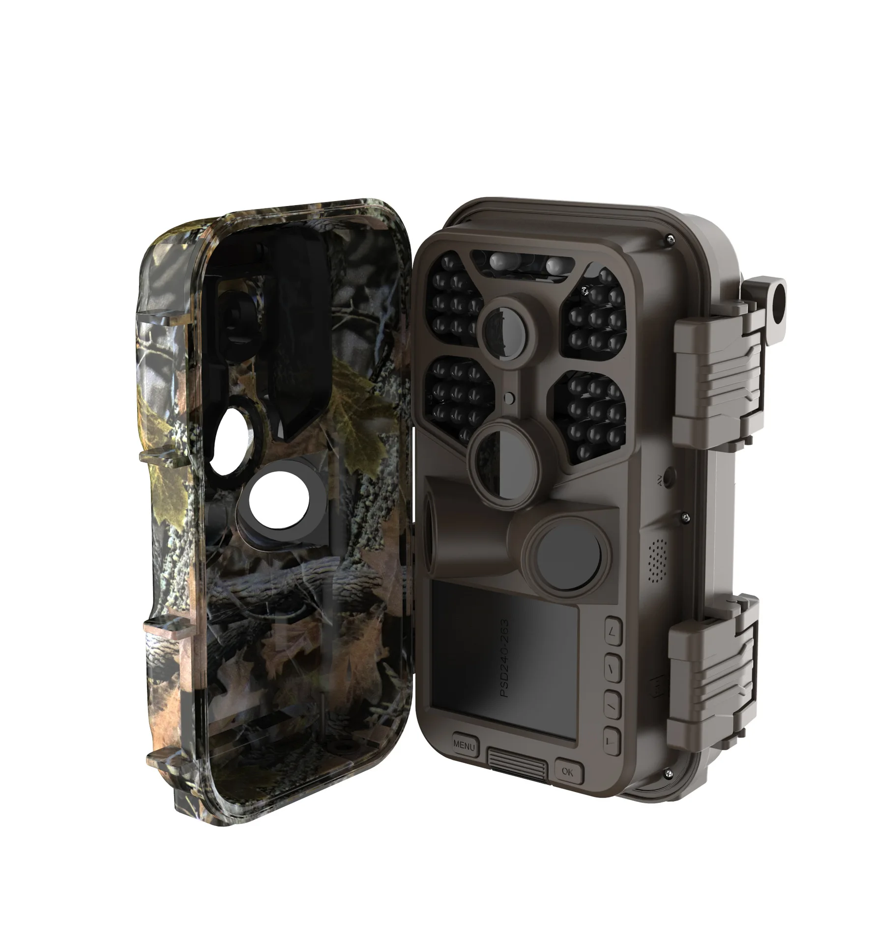 New Design Wildlife Outdoor Waterproof Night Vision Solar Thermal Imaging Hunting Camera Infrared Camera