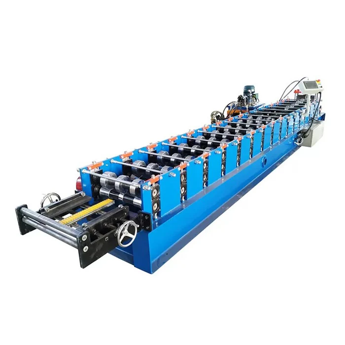 Color steel metal roof ridge sheet roll forming making machine