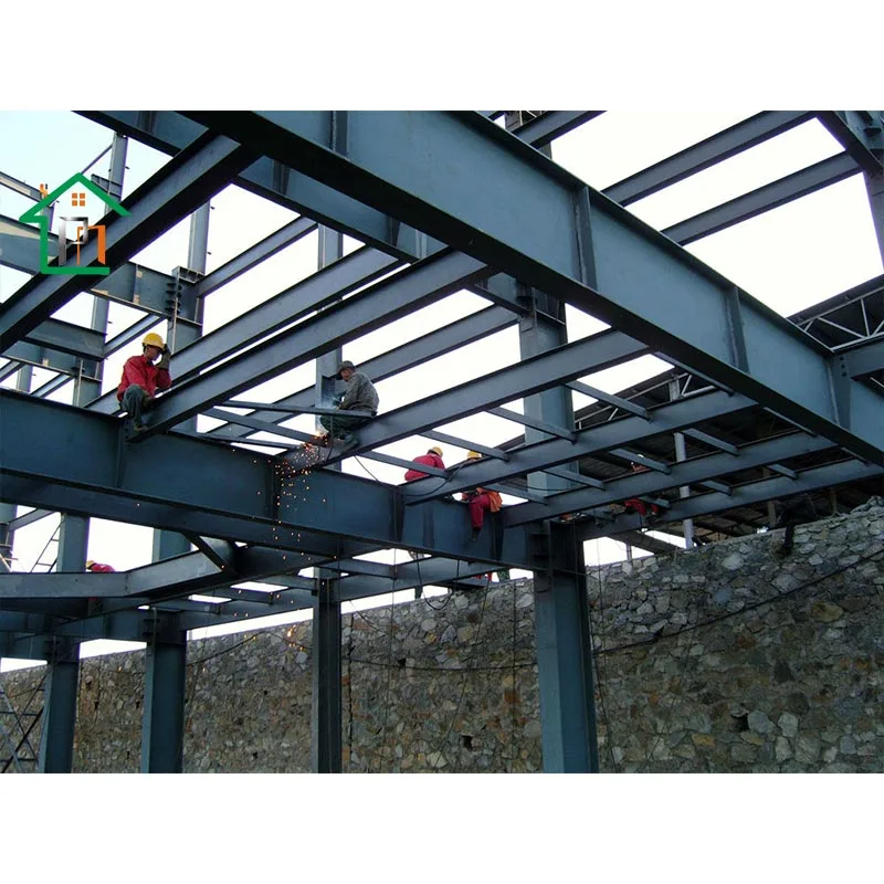 Made in china graphic design car wash shelter shed construction workshop building Steel structure warehouse