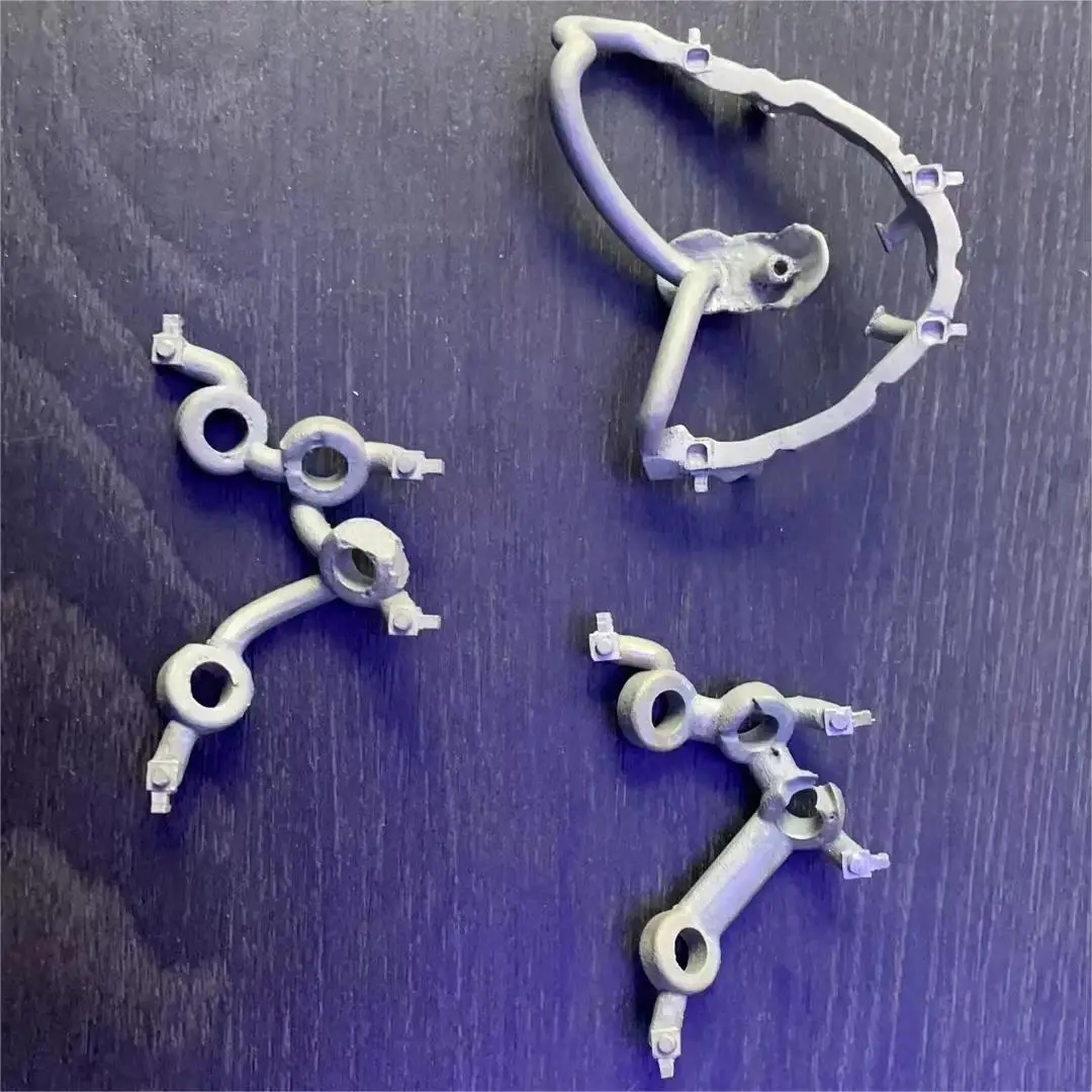 3D printing Cobalt chromium titanium metal stent frame printing dental design