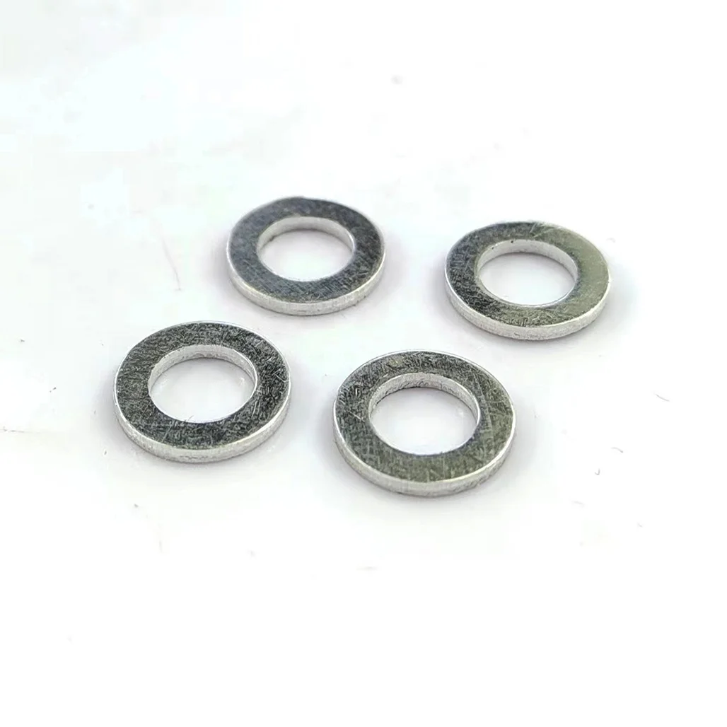 Производитель из Хэбэй, Китай, предложение, шайба из алюминиевого материала 6,4*10,8*1,2, плоские шайбы, прокладки, кольцевая прокладка высокого качества