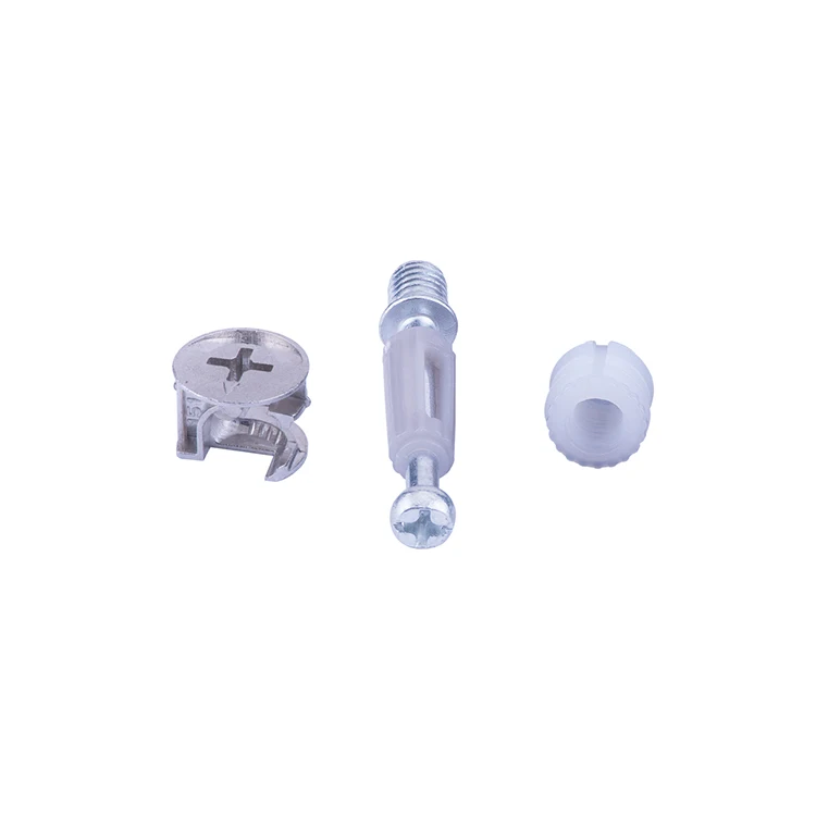 Good Price New Product Stainless Steel Rod Nut Mini Fix Screw Cam Bolt Connecting Three-In-One Connecting screw