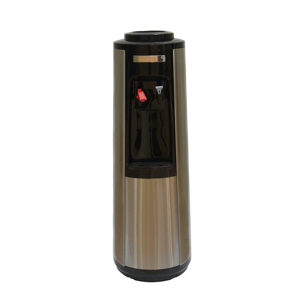Small bar filtration cold hot water dispenser stainless steel vertical water dispenser