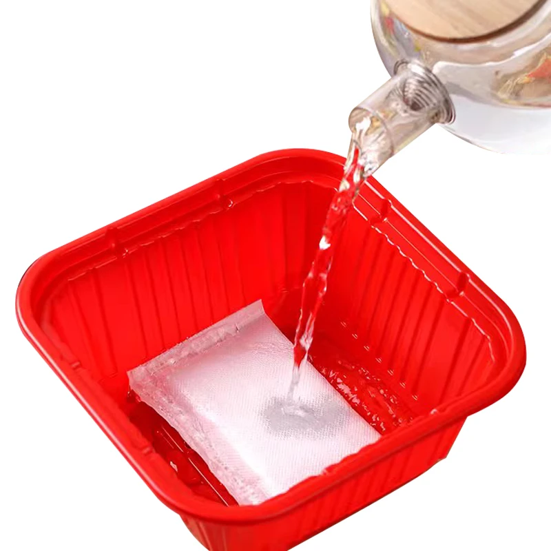 grey powder self heating food pack for MRE cooked food Eco-friendly water activated flameless ration heater