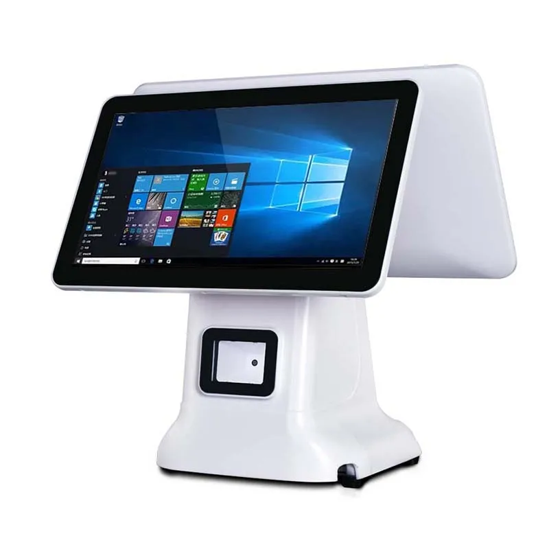 15 inch Windows 10 True Flat Touch Screen Pos System Windows 10 Pos System for Retail Shop