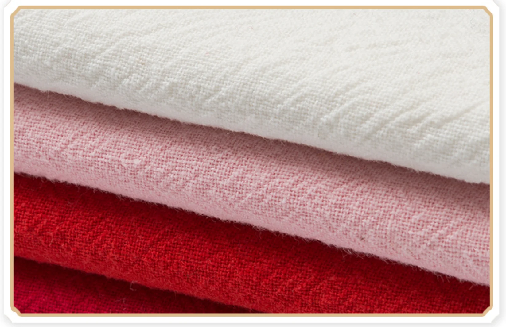 Wholesale Natural Linen style  Cotton Linen Fabric