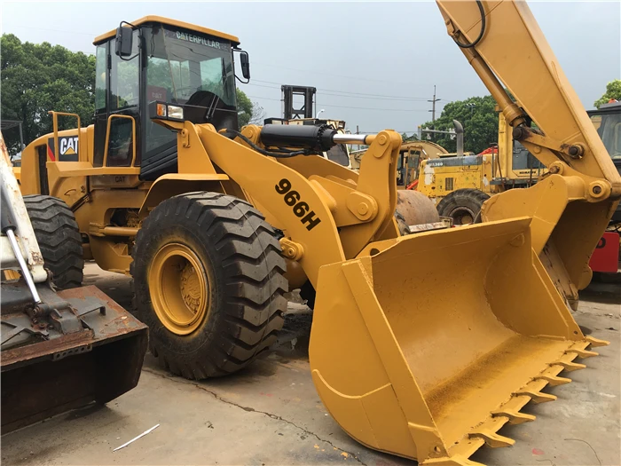 Front Loader Used Cat 966H Wheel Loader Caterpillar Front Wheel Loader 950H 966F 966G  966H for Sale Provided 6.7 /7.4km/h