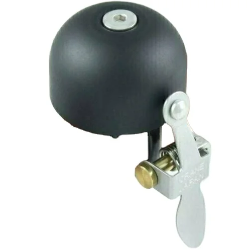 Crane E-ne bell co Japanese unique novelty Bicycle Bells Matt Black bell