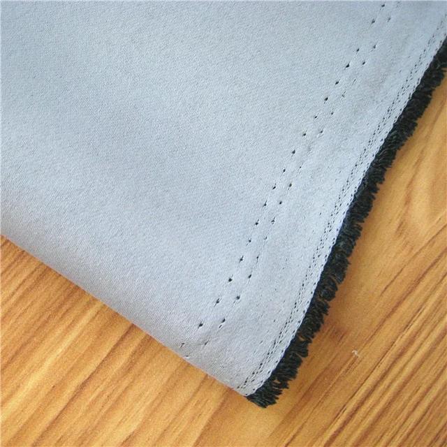 Competitive NFPA701 Fire resistant 100% polyester blackout fabric dimout curtain fabrics for hotel curtains