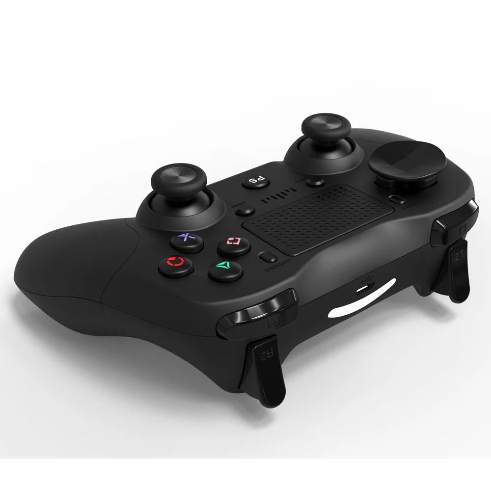 Support Turbo function ps4 gamepad bluetooth wireless controller gamepad for PS4 Steam iOS Android