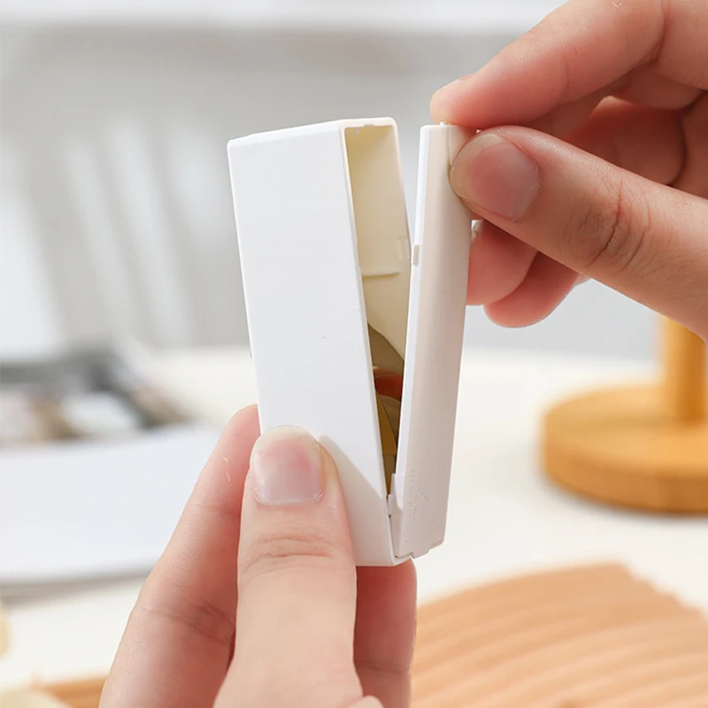 Многоразовый контейнер для хранения зубной нити портативный автоматический диспенсер