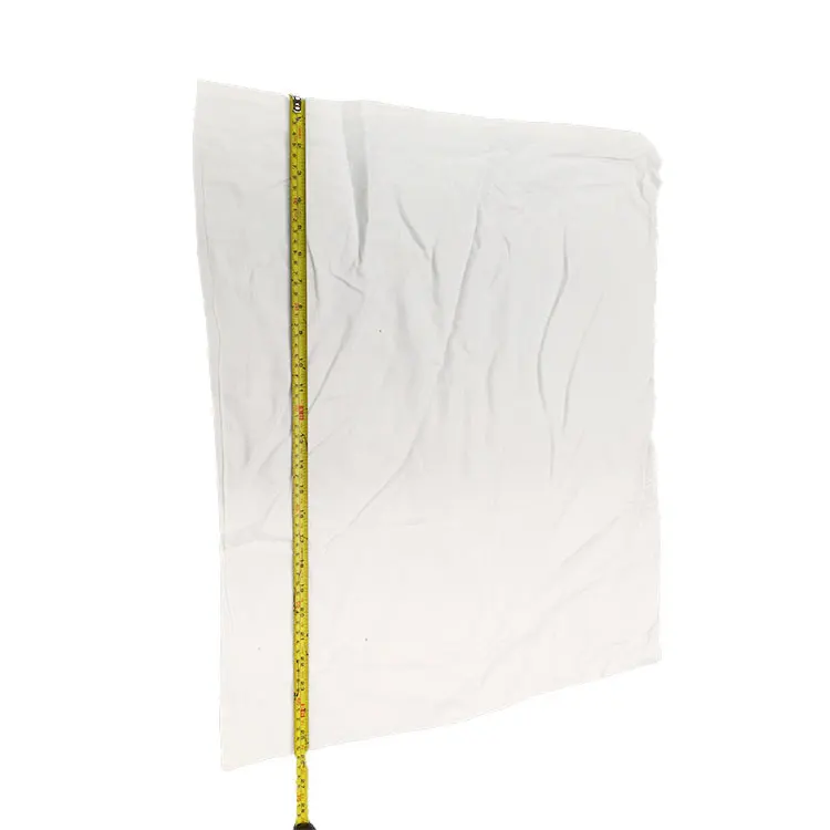 Textile Waste White Cotton Hotel Bed Sheet Recycled Machine Wiping Cleaning Industrial Rags