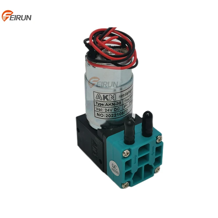 Original High Performance Micro Diaphragm Liquid Pump for Inkjet Printer 24V DC Micro Diaphragm Pump for UV Machine Liquid Pump