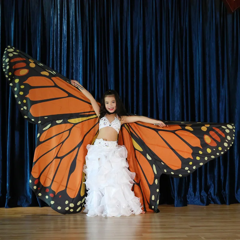 
Butterfly Belly Dance Isis Wing For Kids ,BellyQueen 