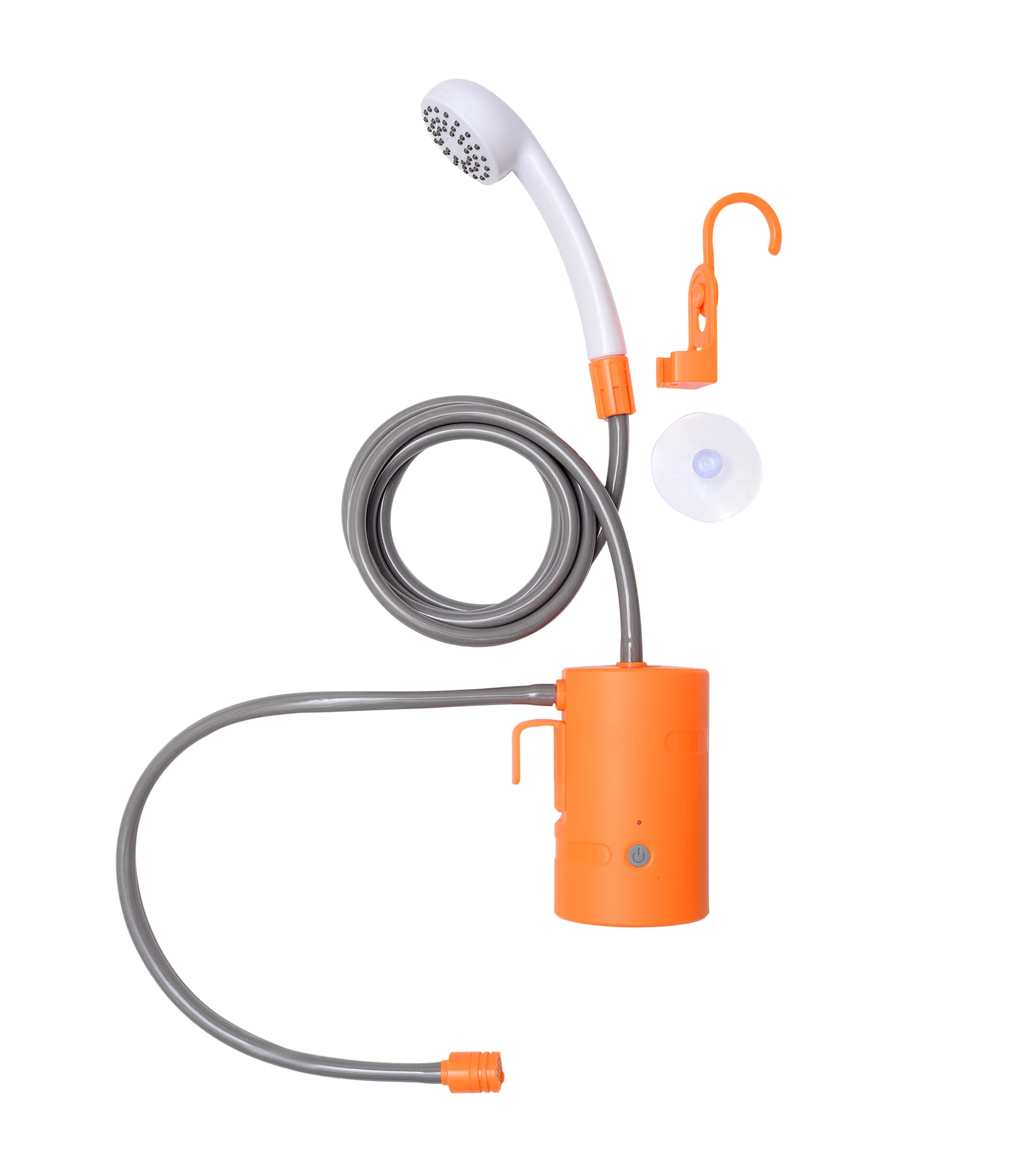 Amazon Hot Camping Custom Logo Waterproof IPX7 OEM Pump Pressure Shower  Rechargeable Power Camping Tool Portable Camping Shower