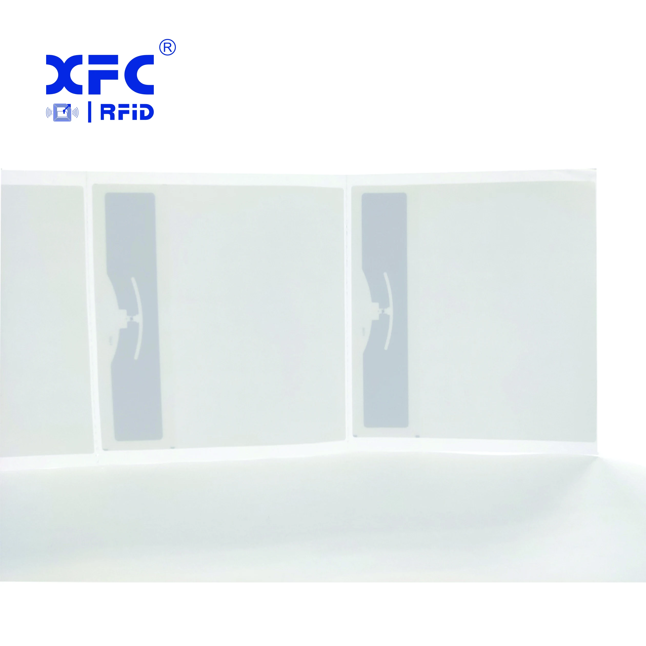 Printable UHF RFID Paper Label tags rfid Warehouse Asset Production Line Management label with sticker rfid uhf label tags