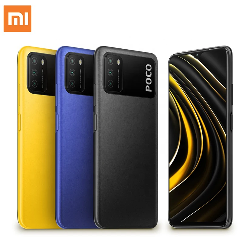 Мобильный телефон Xiomi poco, сотовые телефоны poco M3, 128 ГБ, 64 ГБ, в продаже, глобальная версия xiaomi poco m3