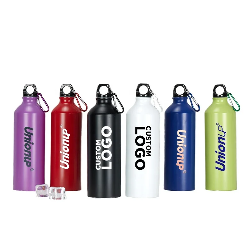 LCC626 Factory Customizable Logo Outdoor Aluminium Stainless Steel Water Bottle Drink Promotion Gift Custom Sport Water Bottle
