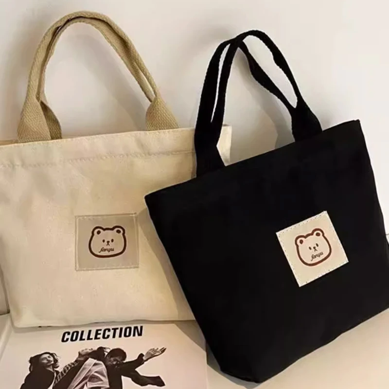 Reversible Recycle Reusable Fancy Grocery Multipurpose Folding Foldable Cloth Canvas Fabric Zero Waste Home Shopping Tote Bag