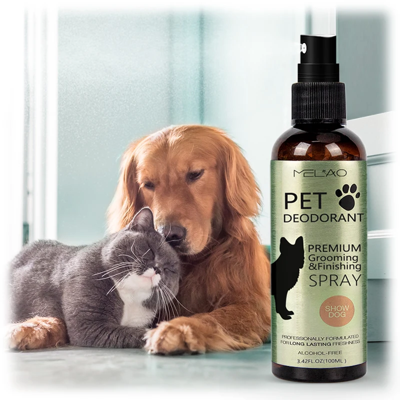 Organic Dog Natural Pet Cologne Premium Scented Clean Fresh Scent Perfume Body Spray Deodorizer for Dogs and Cats