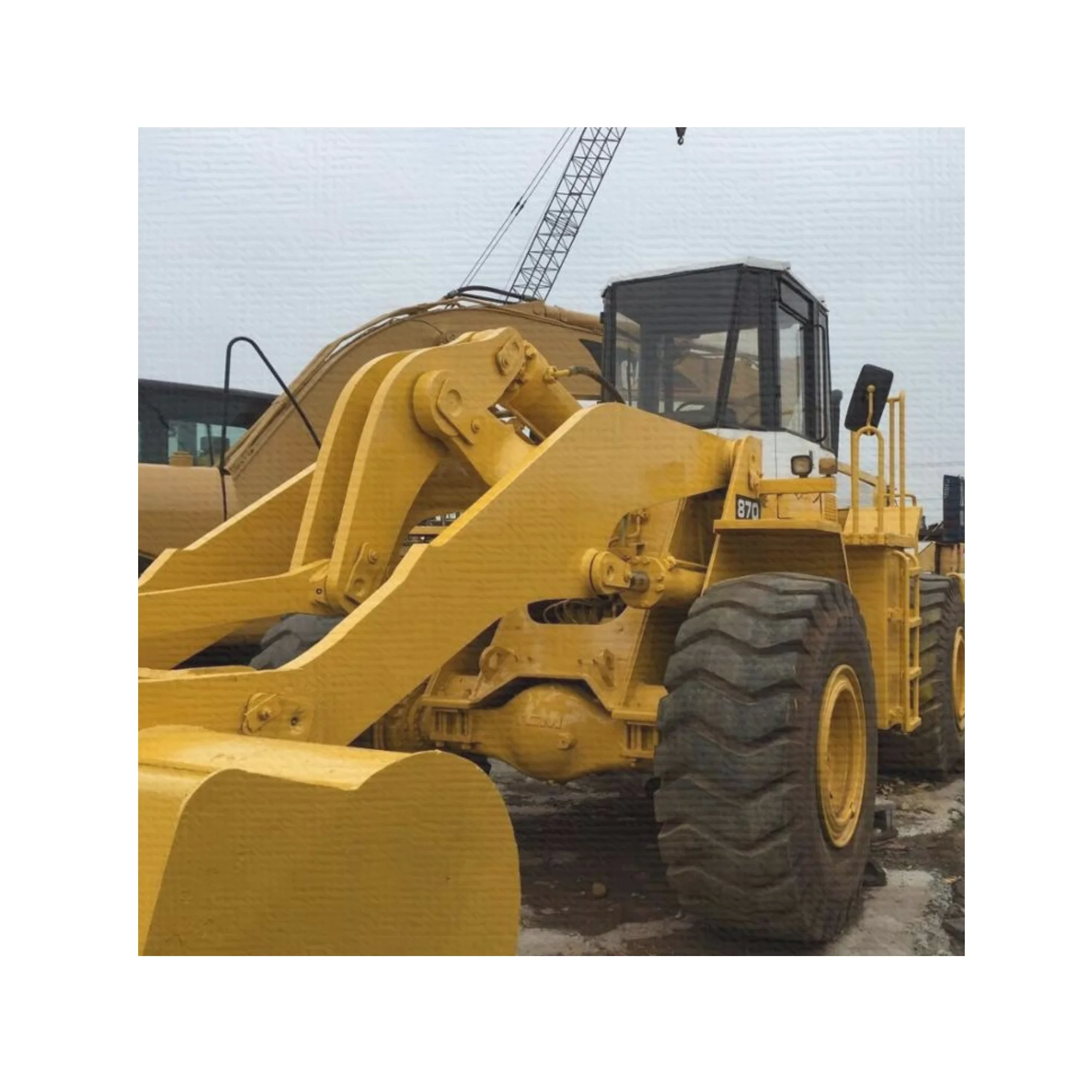 Best Quality Used japan brand Tcm 870 wheel loader/ tcm loaders cheap price 870/ tcm 830