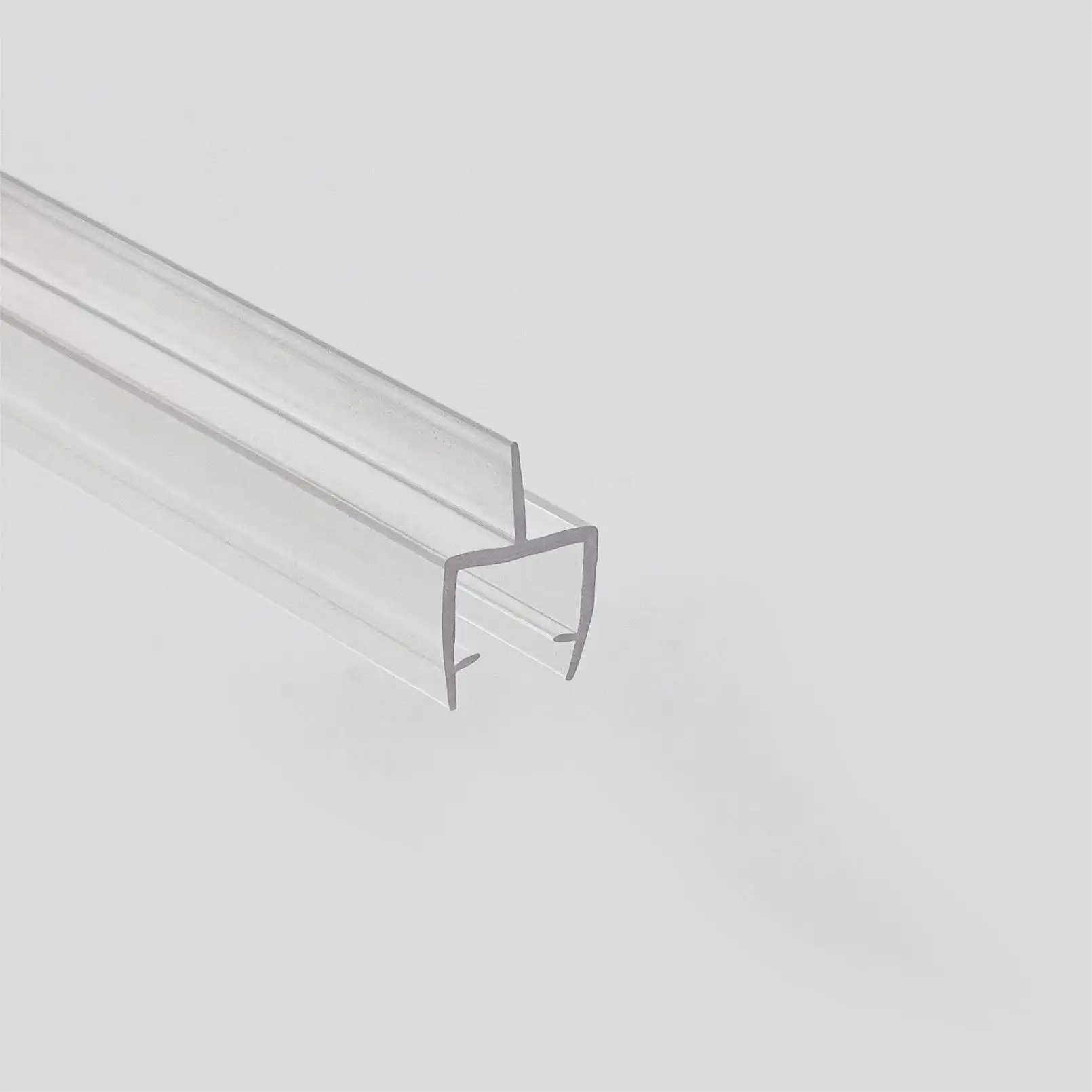 Modern Design Connection Seal Strip for Bathroom Glass Panels Doors PVC Plastic Door Seal of Rubber Material Shower Window Use