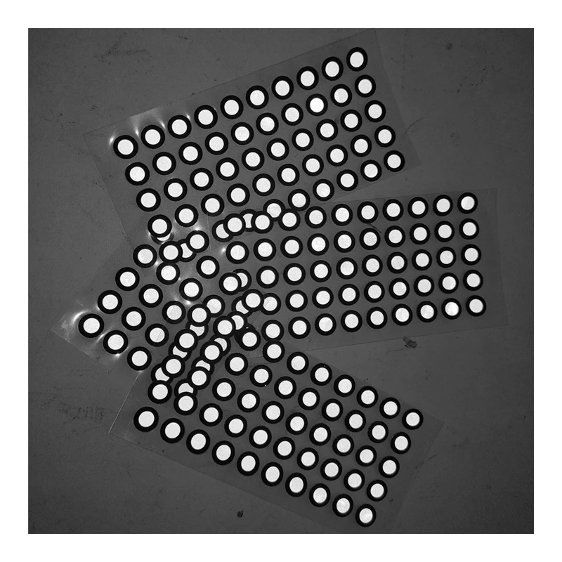 high reflection reflective circular dots marker positioning target for 3D scanner three dimensional motion capture gait analysis