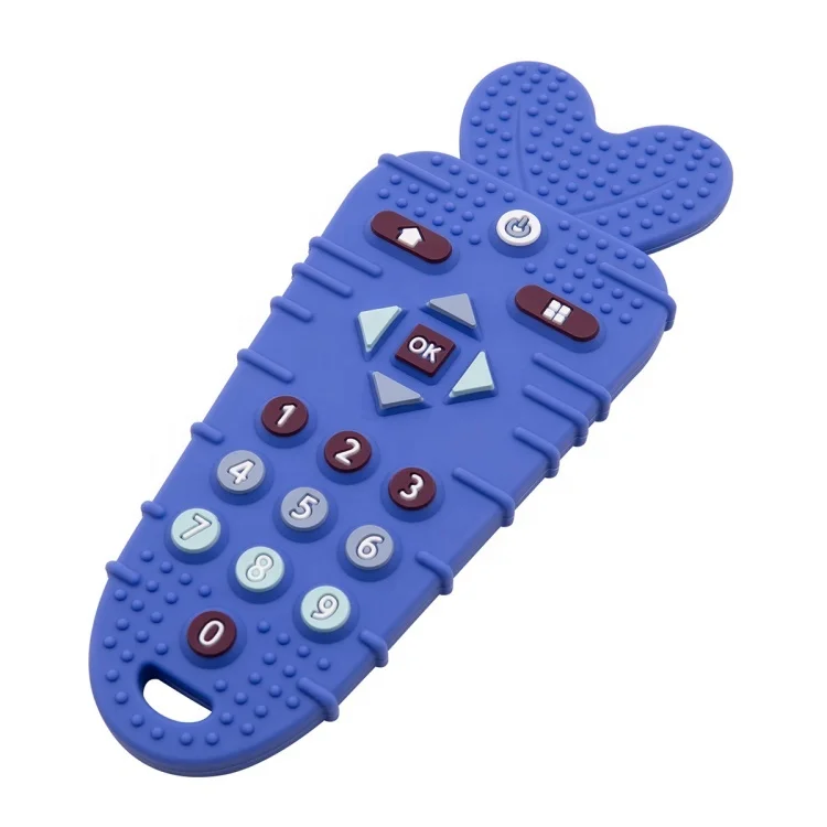 TV Remote Control for Babies Toy Kids Silicone TV Remote Toy