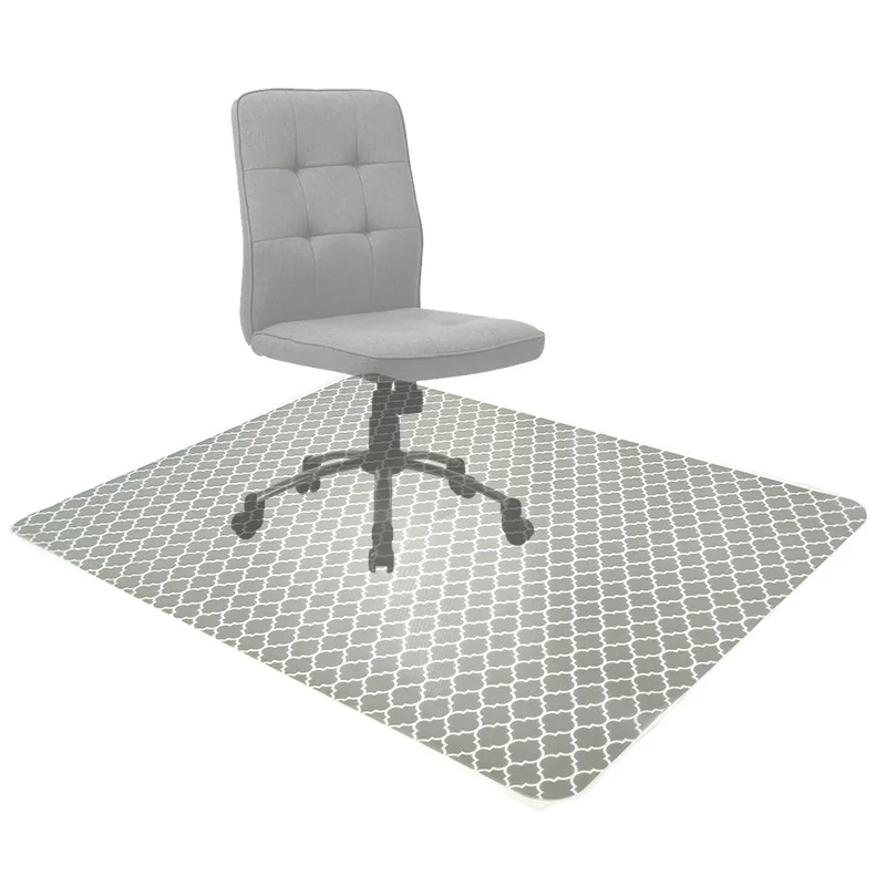 
2021 good quality home mat wrinkle resistance PVC clear chair mat 