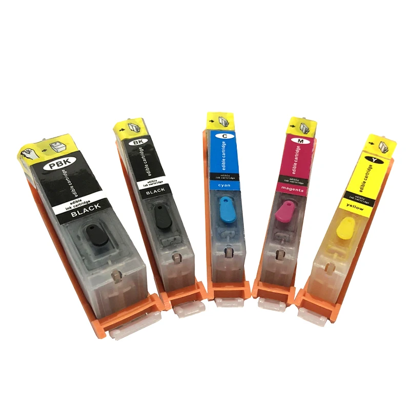 High Quality PGI 680 CLI 681 Bakery ink cartridge PGI-680 CLI-681 for Canon TS6160 TS8160 Edible Food Printer