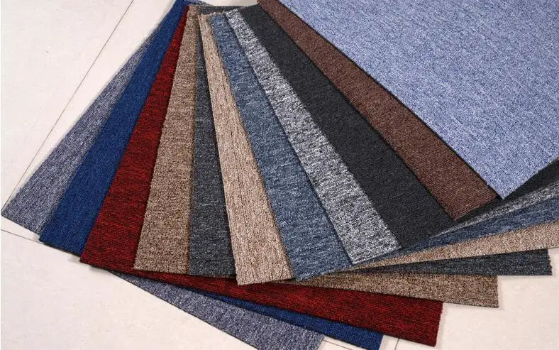 Cut pile comfortable wall to wall carpet in rolls