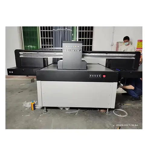 UV Flatbed Inkjet Printer New Automatic Grade for Multi-Color Name/ID Card Printing for Retail Industries